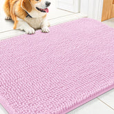 Smiry felpudo para puerta con patas lodo absorbe humedad