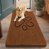 Smiry felpudo puerta patas sucias, absorbe humedad y mantiene la entrada limpia