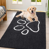 Smiry tapete de entrada absorbente para patas de perro, mantiene limpio el interior.