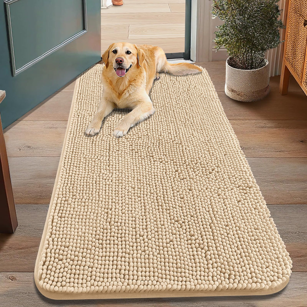 Alfombra Smiry para puertas: absorbe humedad y suciedad para recibidores limpios.