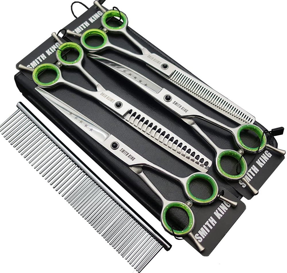 Smithking tijeras para perros rectas, corte preciso y cómodo.