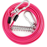 Snagle Paw cable-perro-50ft-exterior ofrece libertad controlada para paseos amplios.