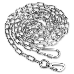 Snagle Paw cadena para perro de 10 ft con mosquetón giratorio, ideal para exterior.
