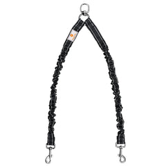 Snagle Paw correa doble para perros con giro 360° para paseos estables.