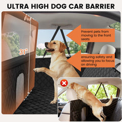 Malla trasera transparente Snagle Paw, permite ver al perro y facilita la circulación de aire