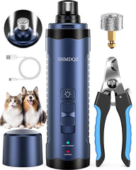 SNMDQZ lijadora de uñas para perros con luz LED para precisión nocturna