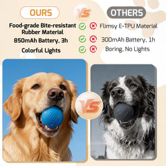 Bola SNOYWEN resistente al masticar, ideal para perros activos