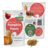 Snout and Shell empaque 2oz parche de calabaza, mantiene la comida fresca y facilita el almacenamiento.