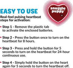 Snuggle Puppy para entrenamiento en jaula y sueño sin estrés.