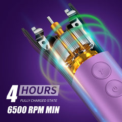 Batería Sodaer de 2200 mAh para uso prolongado entre cargas.
