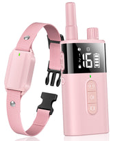 SODOG collar de entrenamiento sin choque con control remoto rosa para captar la atención del perro.