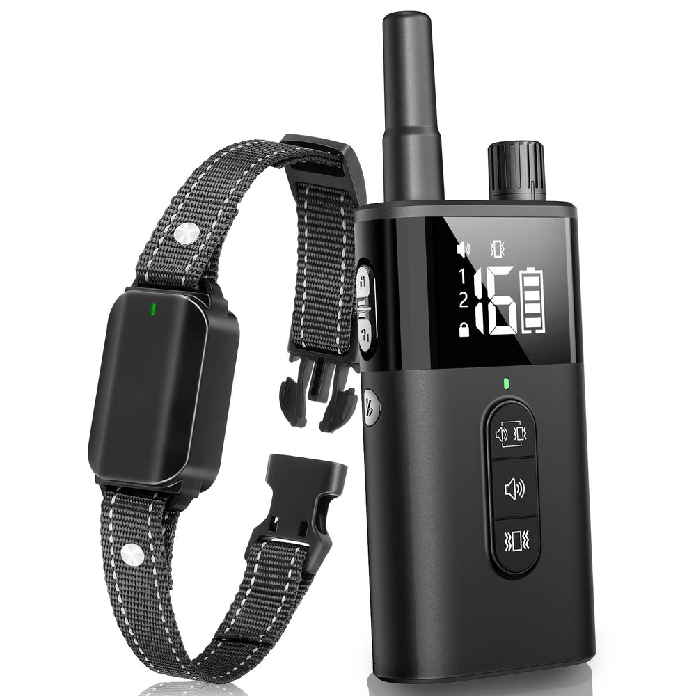 Collar de vibración SODOG con mando remoto para entrenamiento a distancia.