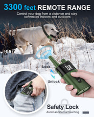 SODOG resistente-agua, collar fiable para lluvia y charcos.