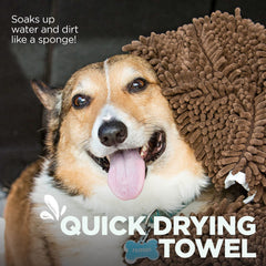 Soggy Doggy Doormat, secado rápido para mantener el hogar limpio tras la salida.