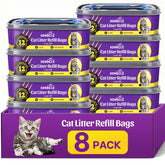 SOHBCLE bolsas de relleno para gato estandar, reducción de olores.