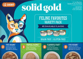 Solid Gold Alimento Gato Variedad Pate, sabor suave para comidas diarias.