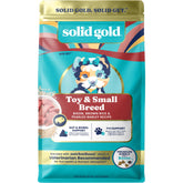 Solid Gold bison croquetas mini para razas pequeñas, fácil de masticar.