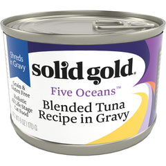 Solid Gold Five Oceans sin granos, opción adecuada para dietas sin grano.