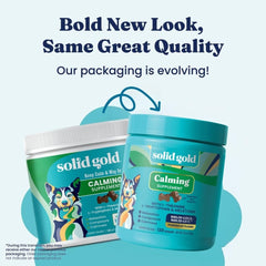 Solid Gold masticables con melatonina para perros, promueven relajación