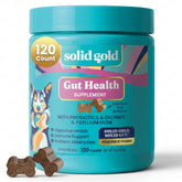 Solid Gold probióticos para perro: masticables de salud digestiva que apoyan la flora intestinal.