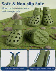 SOLOWINNER botas con buena ventilación para uso interior y exterior