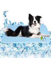 SOMOYA cama enfriante para perros grandes, superficie fresca para descansar plácidamente.