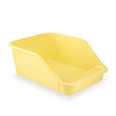SpaceTime caja para gato con borde alto, contención para saltos.