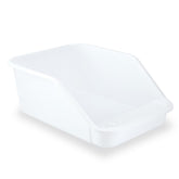 SpaceTime gran caja-arena para gato con lados-altos, evita salpicaduras.