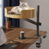 Spacocld cama de escritorio para gato con giro de 360° para observar desde la altura