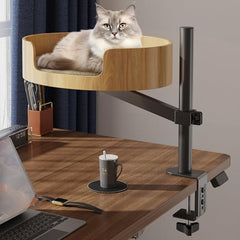 Spacocld cama de escritorio para gato con giro de 360° para observar desde la altura