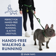 Spark Paws bungee absorbente: reduce tirones repentinos durante paseos intensos