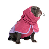 Spark Paws abrigo de lluvia con cobertura total para perros: protección contra lluvia y viento
