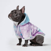 Spark Paws Hoodie vista frontal, ajuste cómodo para todas las razas.