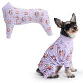 Spark Paws pijama para perro, vista frontal, confort diario y ajuste suave.