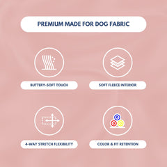 Spark Paws sudadera perro forro interior de felpa suave para días fríos.