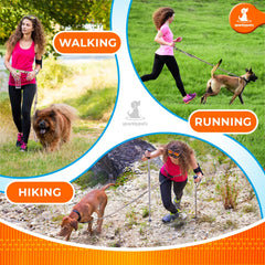 SparklyPets asa de control y cuerda elástica para paseos seguros