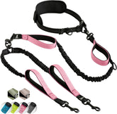 SparklyPets correa doble manos libres para dos perros, paseos cómodos y sin tirones.