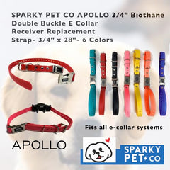 Sparky Pet Co Apollo: correa Biothane impermeable para uso exterior