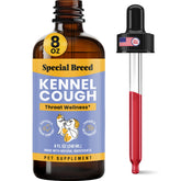 Special Breed apoyo garganta para perros y gatos, frasco de 8 oz, uso suave.