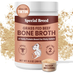 Special Breed polvo caldo de huesos en taza para perros y gatos, sabor reconfortante