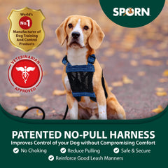 Arnés Sporn para perro con malla acolchada en paseos confortables