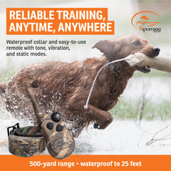 SportDOG WetlandHunter 425X alcance de 500 yardas para entrenamiento efectivo.