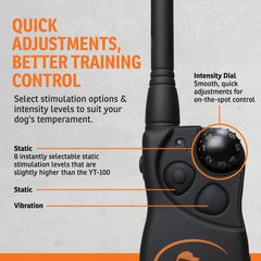 SportDOG YardTrainer 100S: estimulación estática de alto rango para perros testarudos