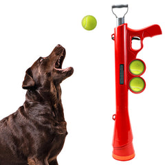SPOT Lanzador de pelotas para perros con alcance de 65 pies para juegos activos.