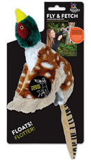 Spunky Pup Fly & Fetch con bungee para lanzar y recuperar en agua