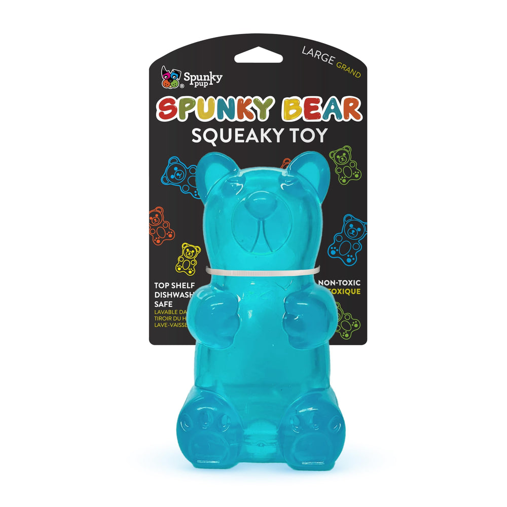 Spunky Bear: juguete-interactivo-oso para estimular juego activo.