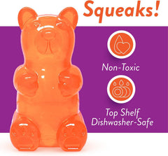 Spunky Bear: lavable-en-lavavajillas para limpieza rápida tras la aventura.