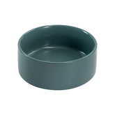 SPUNKYJUNKY cuenco cerámico 400 ml, verde claro, vista frontal para alimentación diaria.