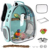 SSAWcasa bolsa para pájaro con percha, transporte cómodo y seguro.