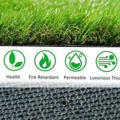 SSRIVER césped artificial ecológico, sin olor y duradero para uso interior y exterior